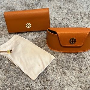 Tory Burch Sunglass Cases and Dust Bag